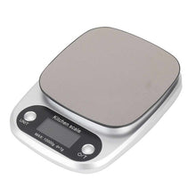 Load image into Gallery viewer, 3/5/10kg 0.1g/0.01g LCD Electronic Kitchen Scales Household Balance Cooking Measure Tool Stainless Steel Digital Weighing Food
